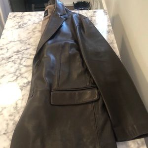Kenneth Cole Suits & Blazers - Mens leather sports coat Kenneth Cole Suits & Blazers - Mens leather sports coat